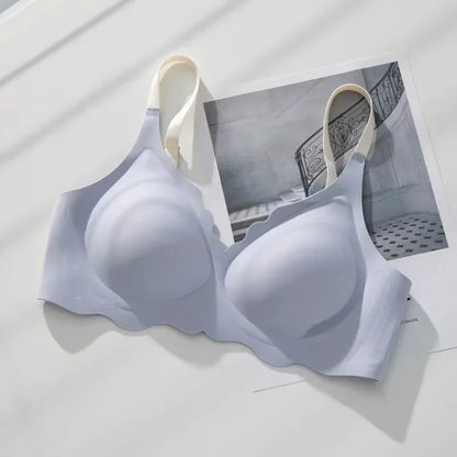 BH Women Bralette No Steel Ring Adjustable Strap Beauty Back Bra Upper Support Pure Desire Comfort Sling Ladies Underwear