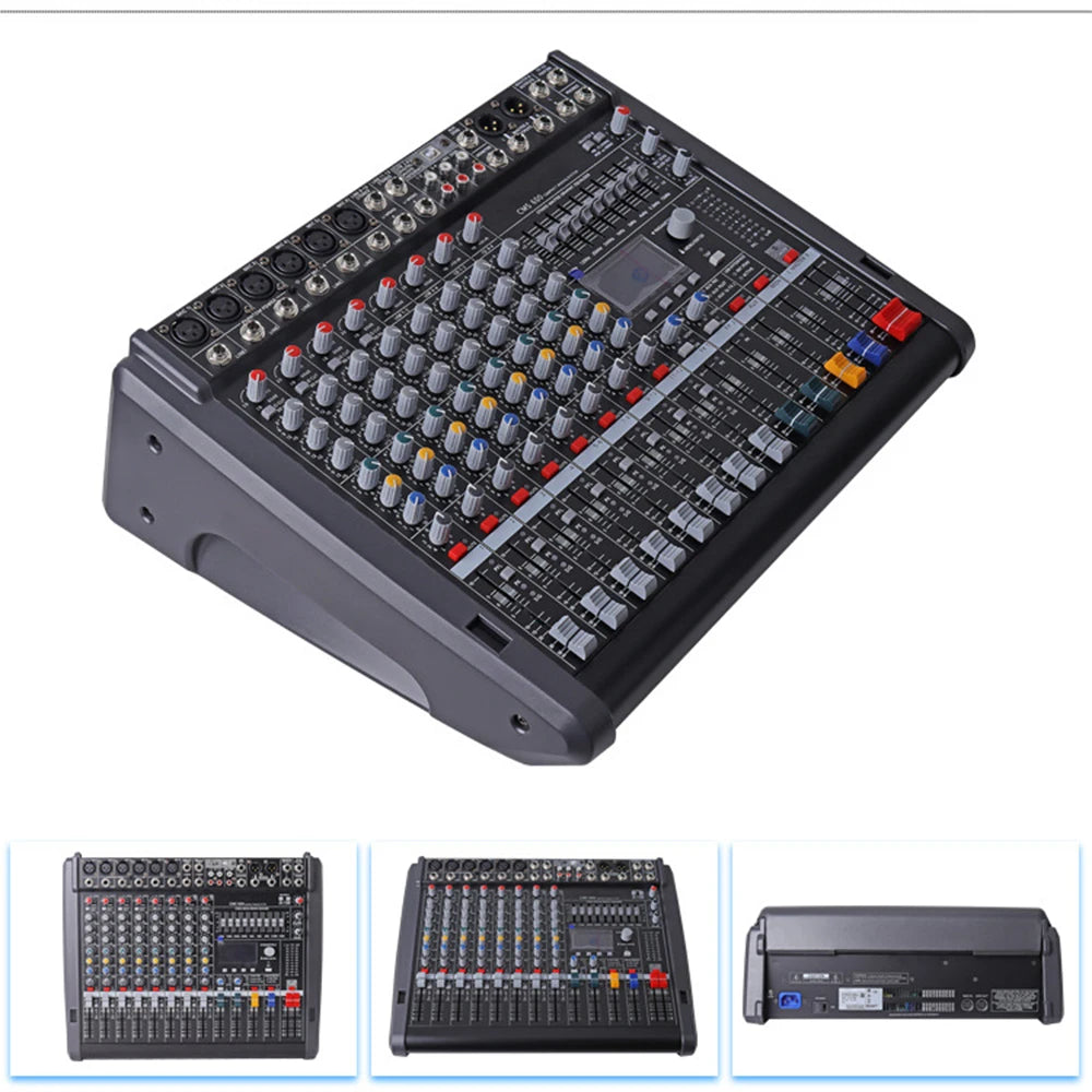 CMS600 ljudmixer med DSP-effekter och 48 V fantommatning