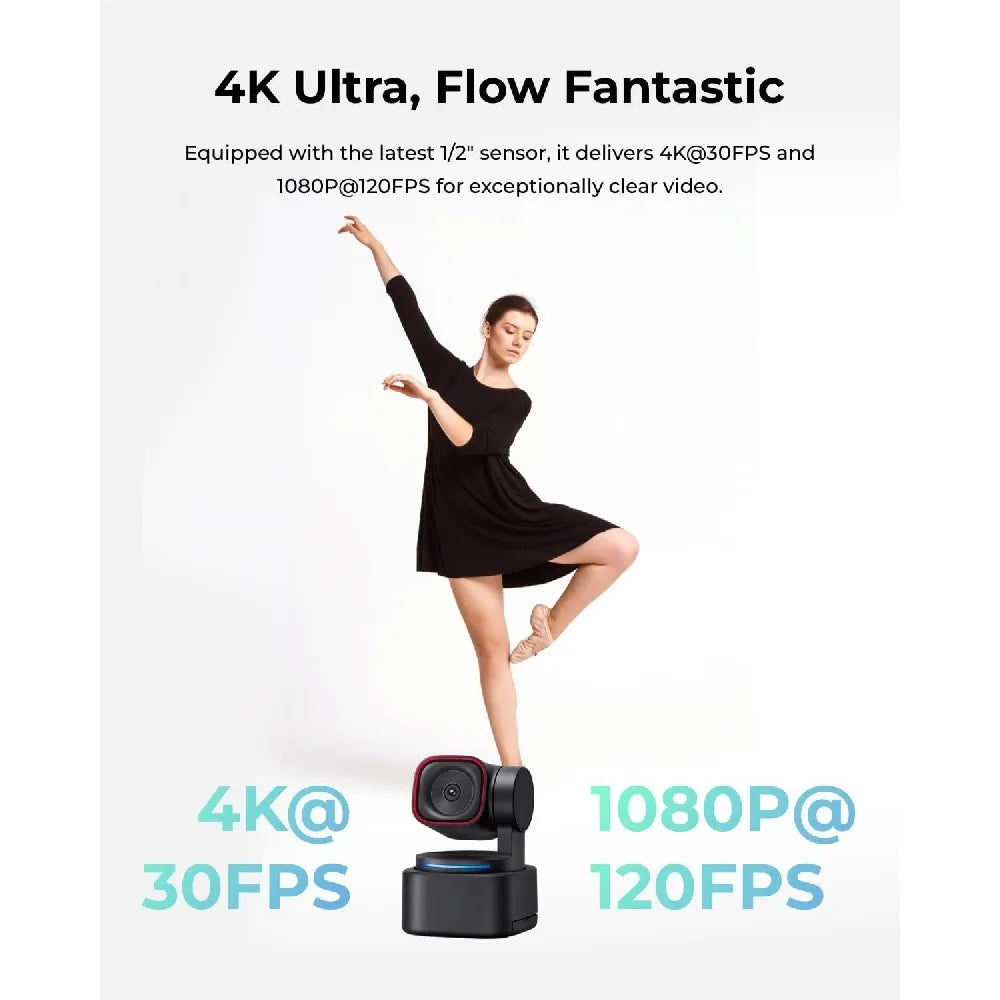 USB-webbkamera för streaming – 4K-variant
