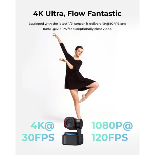 USB-webbkamera för streaming – 4K-variant
