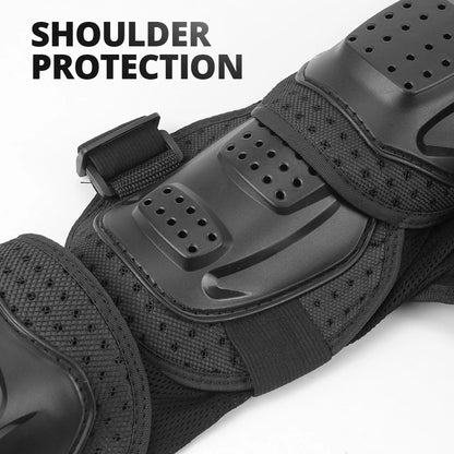 Motorcycle Armor Anti-Fall Wear-Resistant Motorbike Body Armor Jackets Motocross Riding Equipment Back Chest Protector S-5XL
