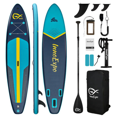 Uppblåsbar SUP-bräda från InnoExpo med halkfri yta – 320–350 cm