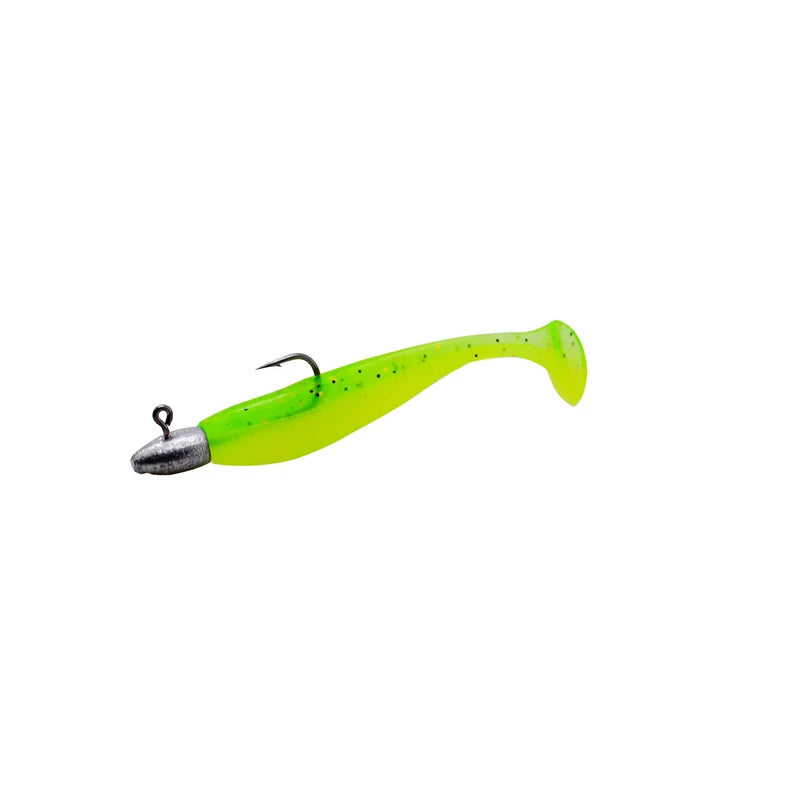 3.2g 6.2cm T-tail Soft Fishing Bait Matched With Head Hooks Artificial Wobblers Swimbait Fishing Tackles For Bass Pike Pesca