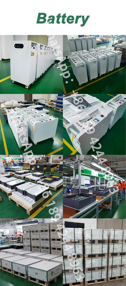 Komplett Off-Grid Solcellssystem 6–36kW med Batterilagring – Growatt/Deye/Solis, Skräddarsydd Lösning för Hem & Fastighet