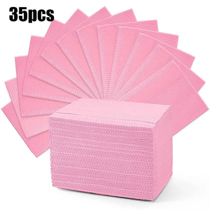 250/125/10pcs Tattoo Clean Pad Disposable Colorful Dental Bibs Tattoo Table Covers Cleaning Wipes Napkin Tattoo Accessories