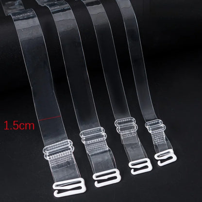 Good Load Bearing Transparent Bra Straps Detachable Anti Slip Underwear Strap Invisible Adjustable Shoulder Strap Evening Dress