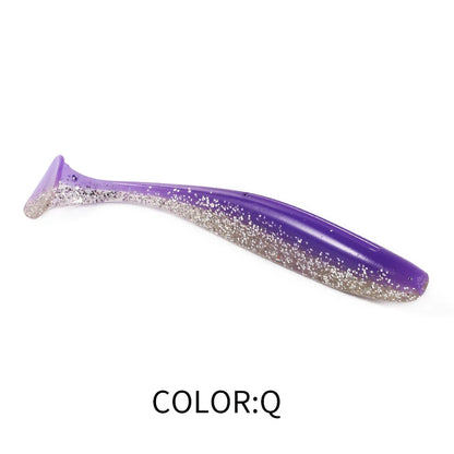 2020 NEW Supercontinent Soft Lures   Baits Fishing Lure Leurre Shad Double Color Silicone Bait T Tail