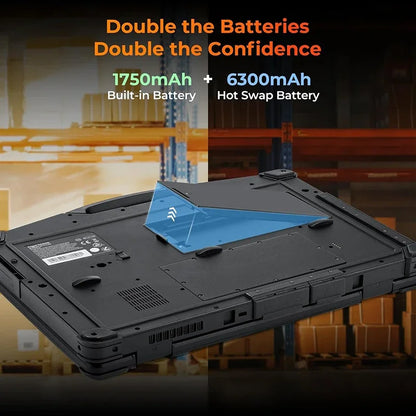 14-inch Waterproof Rugged Windows Tablet Computer Intel Core i5/i7 processor RJ45 RS232 Tablet Industrial Laptop X14