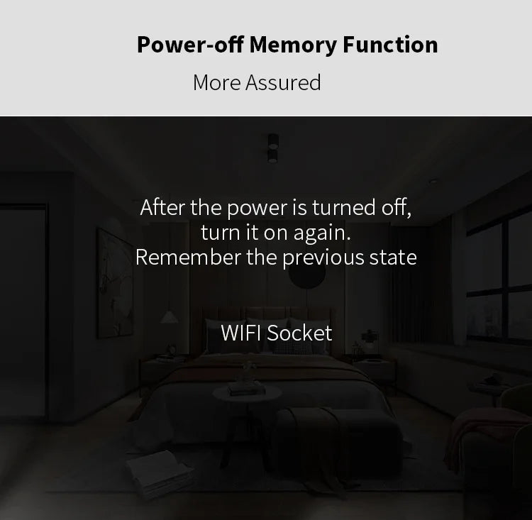 WiFi Smart Plug 16A/20A EU Smart Socket With Power Monitoring Timing Function Works with Tuya Smart Life App Voice Control