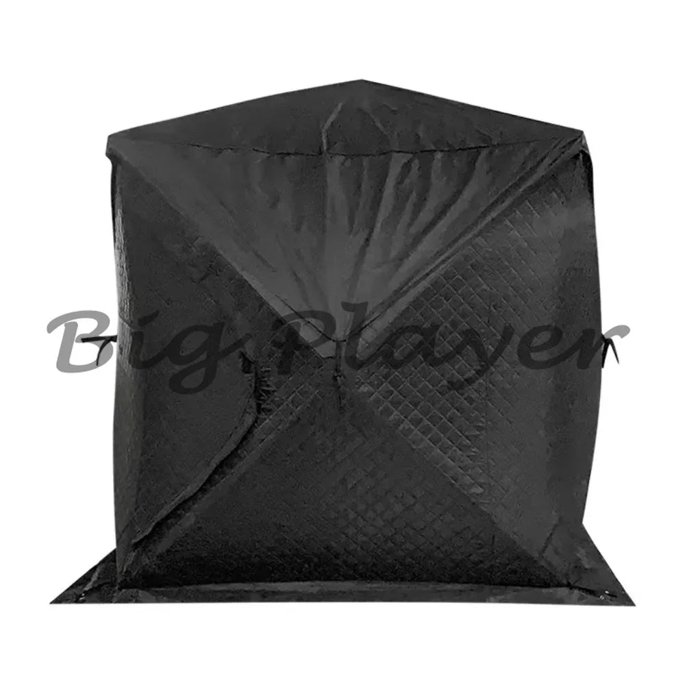 Portabelt Bastutält 3-lagers – 180×180×210 cm, 2–3 Pers, Brandhämmande, 2 Dörrar