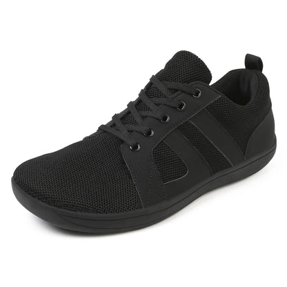 Men Barefoot Walking Wide Toe Box Zero Drop Minimalist Sneakers Non Slip Comfortable Walking Shoes Breathable Running Shoes