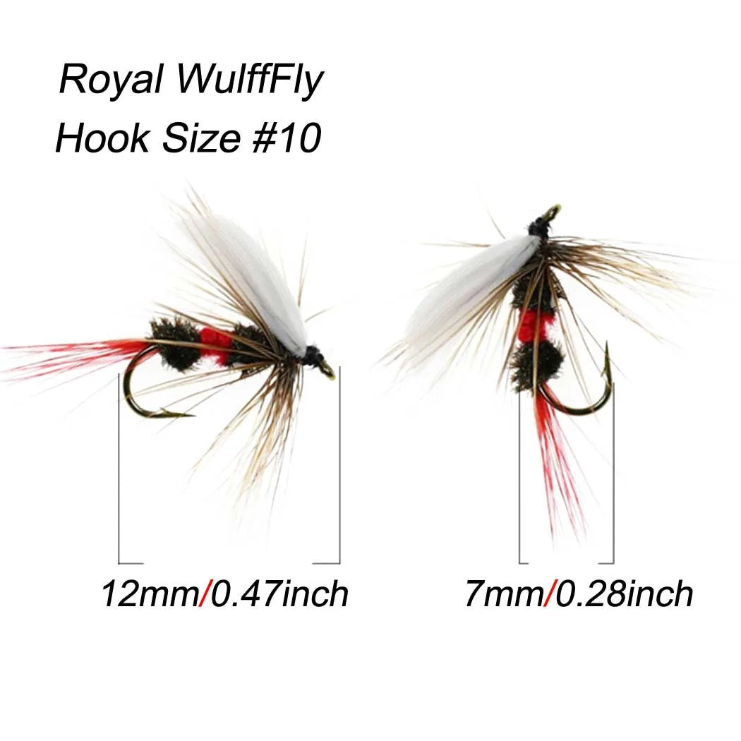 1/3Pcs Fly Fishing Lure Nymph Dry Wet Flies Bionic Bait Fly Trout Fishing Lures
