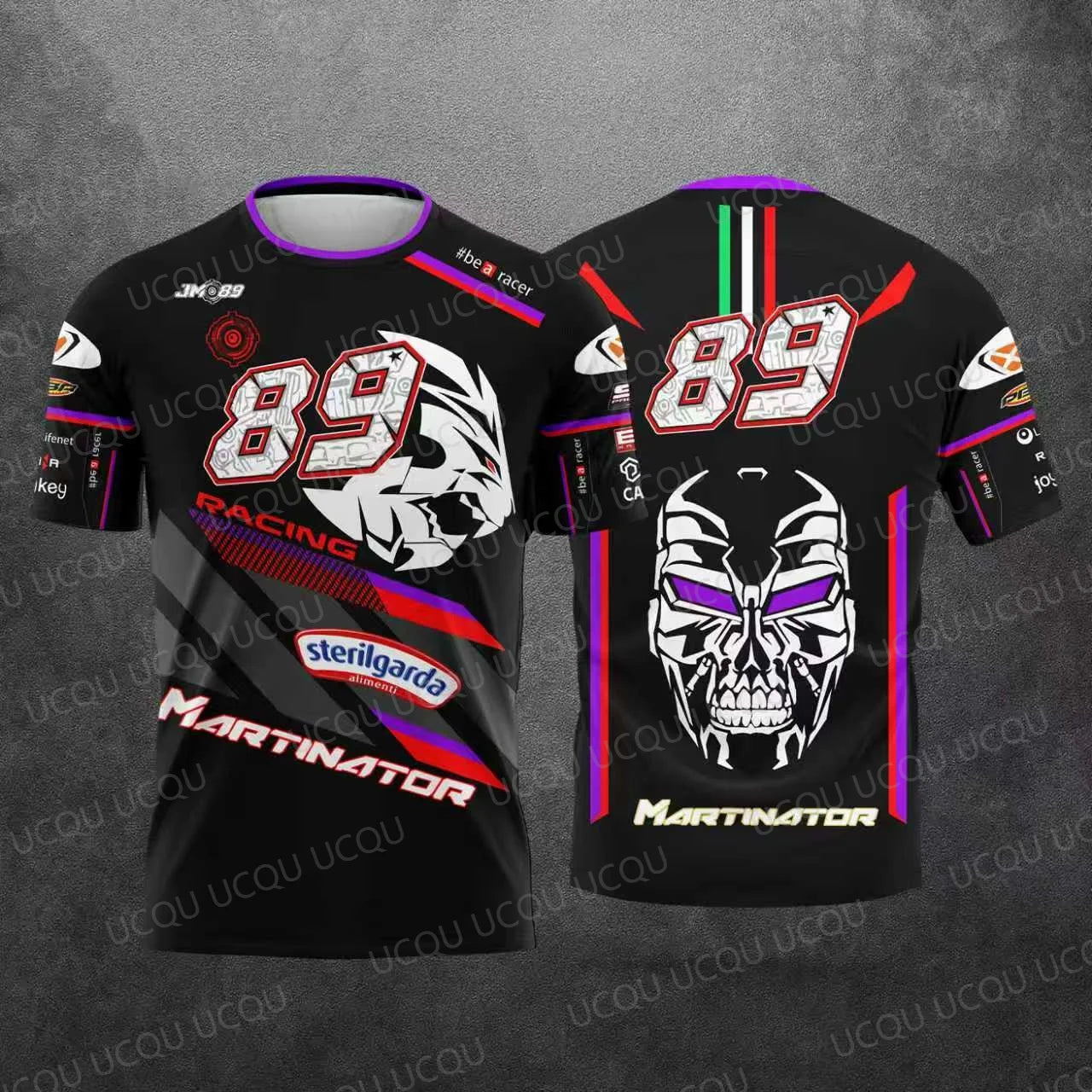2026 New Motorcycle Racing T-Shirt - Rider #89 Jorge Martín & Rider #72 Marco Bezzecchi Fan Casual Tee for Men and Women