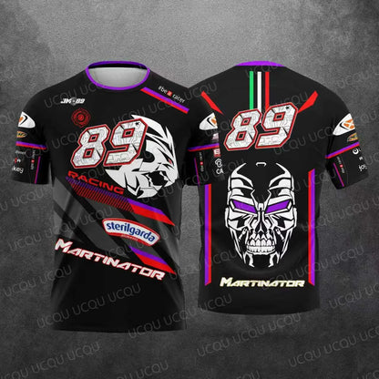 2026 New Motorcycle Racing T-Shirt - Rider #89 Jorge Martín & Rider #72 Marco Bezzecchi Fan Casual Tee for Men and Women