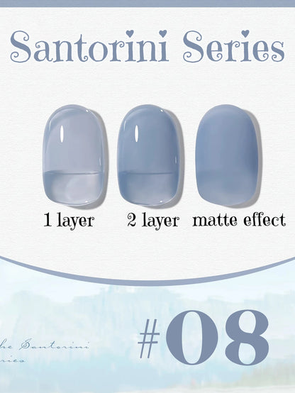 1-30pcs PSK Nude Pink Color Nail Art Ice Transparent Bare Color Nail Enamel 2026 New Net Red Popular White Gel Nail Polish