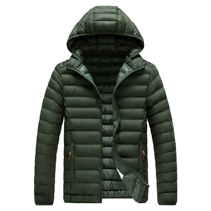 Vinterparkas Herr – Vattentät, varm, löstagbar huva, S–8XL, 11 färger
