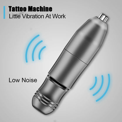 Professional Tattoo Machine Set High Quality Rotary Tattoo Pen Power Supply Needle Ink Makeup DC/RCA Tattoo Pen Beginner Kits