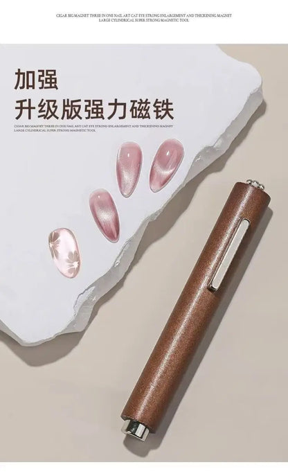 New 8in1 Nail Magnet Multi Functional For Attracting Glass Beads Cat Eye Nail Polish And Gel Polish