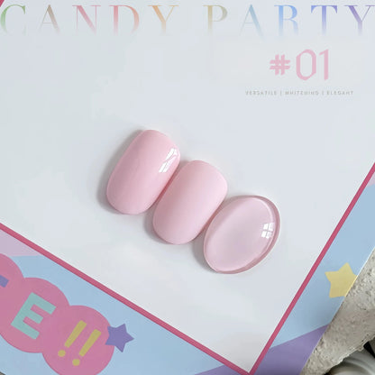 MAINEL 1-12Pcs Fashion Nude Shiny Soak Off UV Gel Nail Gel Polish Cosmetics Nail Art Nails Gel Polish Tips Nail Varnish