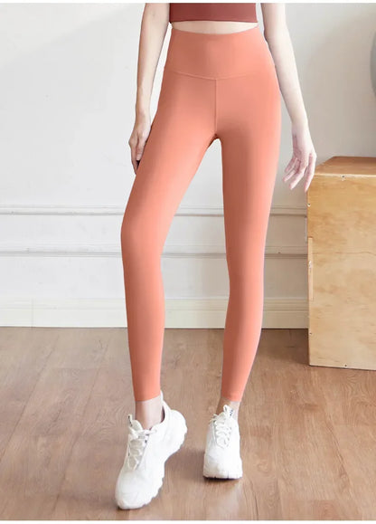 Plus Size Seamless Yoga Pants High Waist Gym Leggings Sport Women Fitness Female Legging Tummy Control Running Tights Sexy Girl