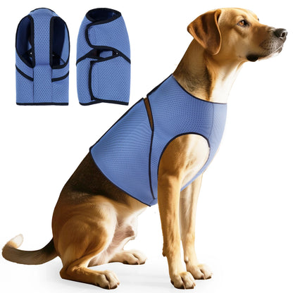 Breathable Mesh Dog Calming Vest Adjustable Anti-Anxiety Soothing Wrap Stress Relief Jacket For Thunder Travel Small M