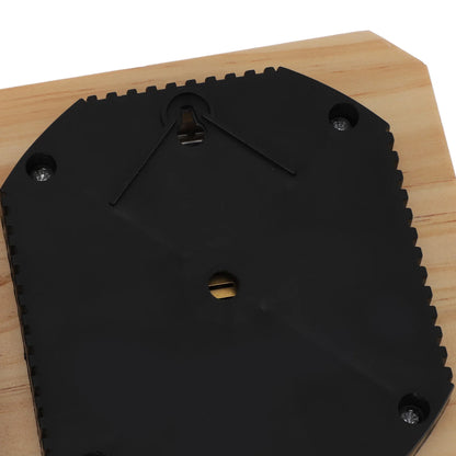 2-i-1 Bastutermometer & Hygrometer i Trä – Väggmonterad, 0–120°C, Guldram