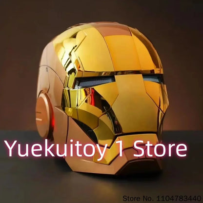 Bärbar Bumblebee hjälmleksak med armkanon och rollspelsdesign