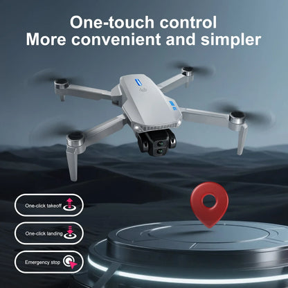 New E88 GT 4K Professional High-definition Drone Aerial Photography 12.5-inch Screen Remote Control Optical Flow Quadcopter Toys