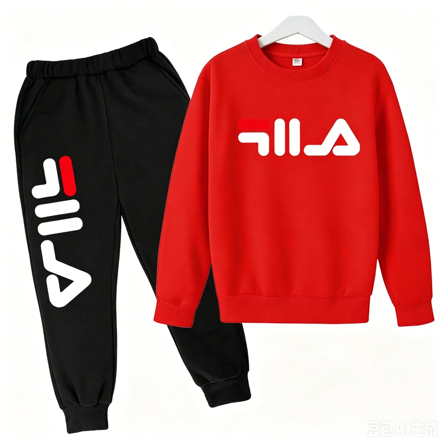 2025 Spring and Autumn Children's Boys and Girls Casual Sports Top + Pants 2-piece Girl Suit 3-14 Years Old Outdoor Jogging Suit