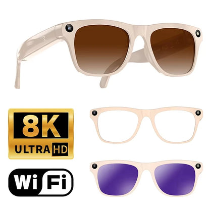 Xiaomi Upgrade Smart AI Glasses 800W HD 8K Shooting Camera Photo Video Voice Call Translation Bluetooth AI Motorcycle Glasses
