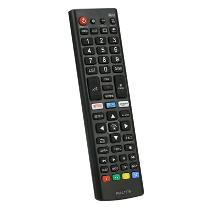 Ersättningsfjärrkontroll för LG TV – AKB75095307 med Netflix- och Prime Video-knappar