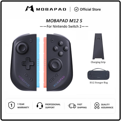 MOBAPAD M12 HD / M12 S Joypad for Nintendo Switch 2 with TMR Joystick HD Vibration Mechanical Buttons Remap Macro Gamepad