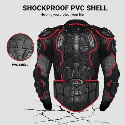 Motorcycle Armor Anti-Fall Wear-Resistant Motorbike Body Armor Jackets Motocross Riding Equipment Back Chest Protector S-5XL