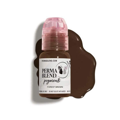 15ML 0.5oz Permanent Makeup Pigment - Long-lasting Professional Tattoo Ink for Microblading Eyebrow & Lip Tattoo Supplies