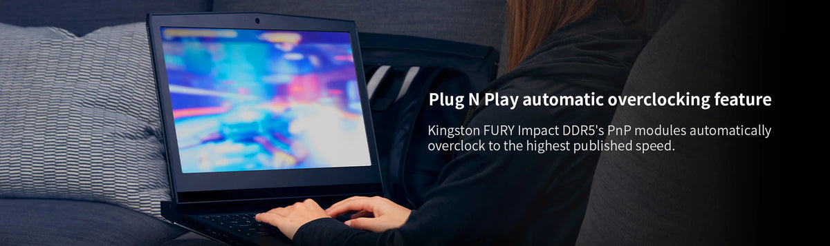 Kingston FURY Impact DDR5 Memory Laptop RAM 8GB 16GB 32GB Non-ECC SODIMM Memoria 4800MHz 5200MHz 5600MHz Computer Notebook RAM