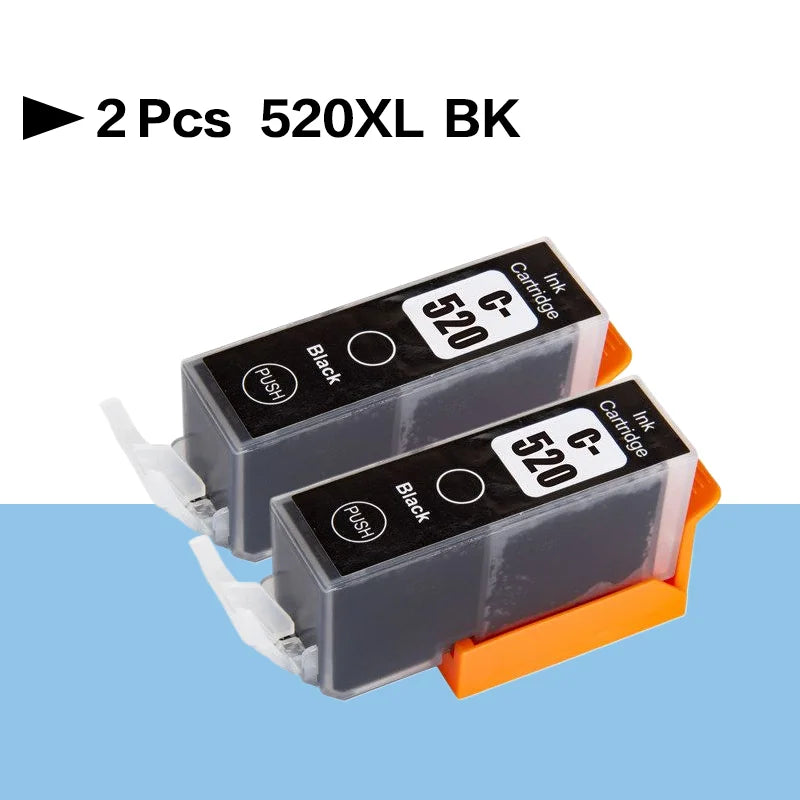 PGI-520 CLI-521 Kompatibel bläckpatron för Canon PIXMA-skrivare