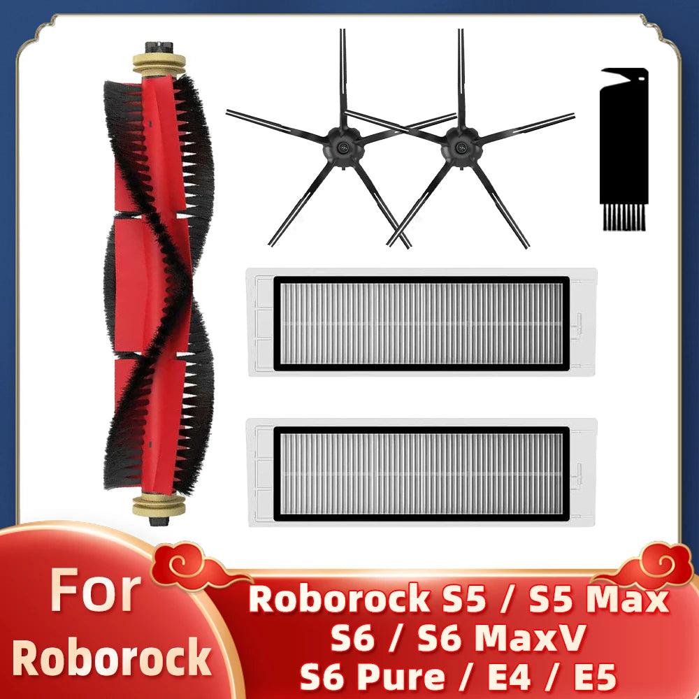 Reservdelar till Xiaomi Mi Robot & Roborock – Börstar, Filter & Set