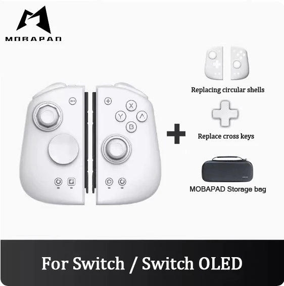 MOBAPAD M6 Controller For Nintendo Switch OLED Joypad with Hall Joystick HD Vibration Console for Switch NS OLED Gamepad