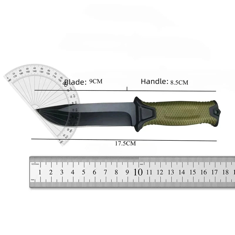 Fixed Blade Knife Outdoor Leisure Trekking Barbecue Hunting Fishing Portable EDC Holiday Gifts Essential Equipment Tool