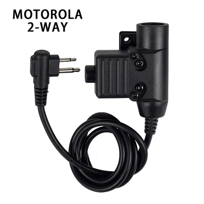 Tactical Outdoor Shooting Communication Headphone Bowman Elite II Headset U94 PTT For Kenwood Baofeng UV-5R Radio Accessory