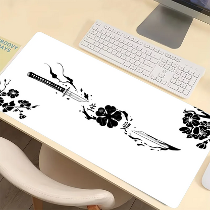 Large Gaming Mouse Pad with Non-slip Rubber Base Precise Seam Design Washable and Durable for Computer Games and Office Use