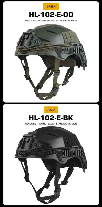 Wendy 3.0 taktik- och träningshjälm, förenklad version för jakt och airsoft