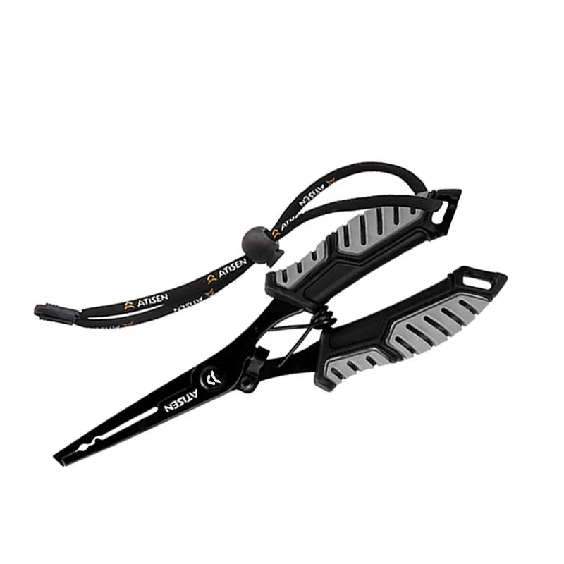 Fishing Pliers + Small Fish Grips ABS Multifunctional Tool Outdoor Portable Lure Pliers