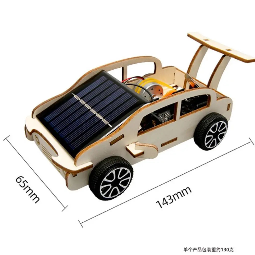 DIY Vetenskapsleksak Trä – Robot & Elektronik Byggsats Kreativt STEM-kit Barn 6–14 År Gootrades 2026