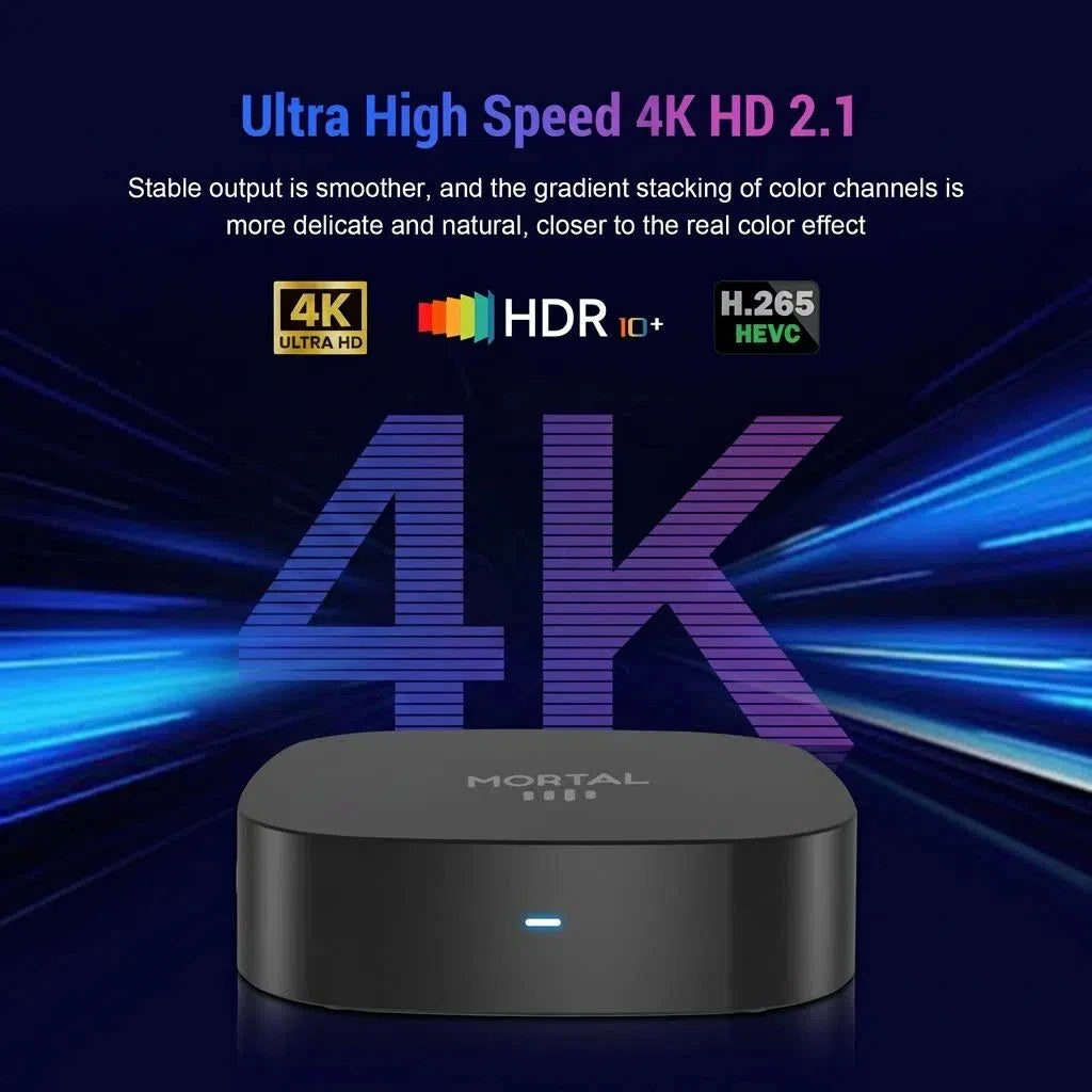 2026 New Smart TV Box T1+ RK3518 Android 14 WiFi 6 BT 5.4 Dual UI Interface 4K Ultra HD  Smart Media Player