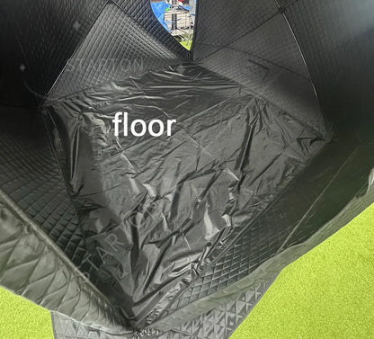 Portable Sauna Tent Easy Set Up 3-Layer to Keep Warm  Waterproof Oxford for Family Dry Sauna
