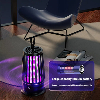 2026 USB Rechargeable Fly Trap Electric Mosquito Killer Lamp Mute Insect Repellent For Outdoor Indoor Anti Mosquito Zapper New