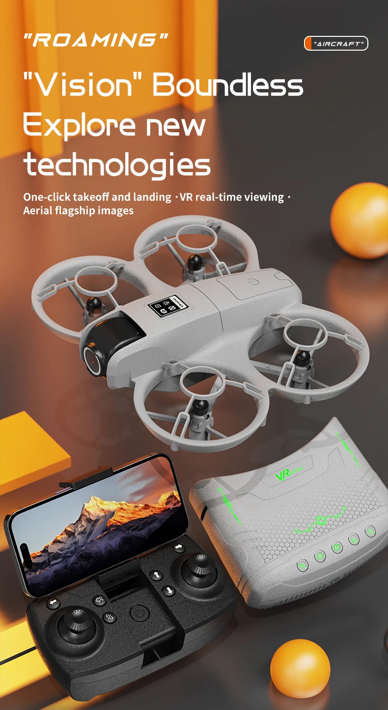 X228 GPS VR Drone, 8K HD Camera, Aerial Quadcopter, Remote Control Avoidance, Ultra-long Battery Life