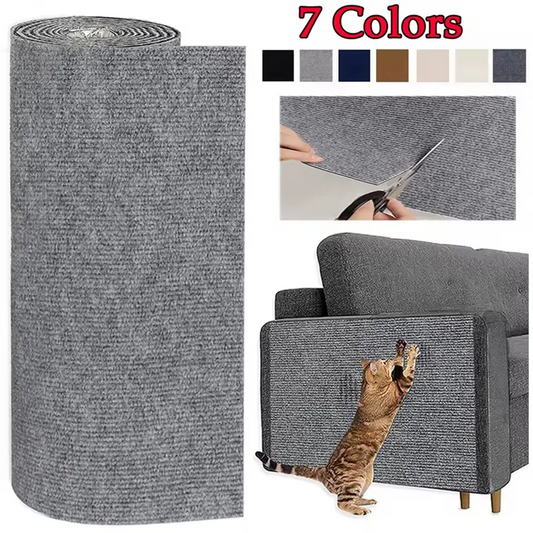 Kattklösmatta & Sofaskydd – Självhäftande, Trimbar, 7 Färger & Flera Storlekar