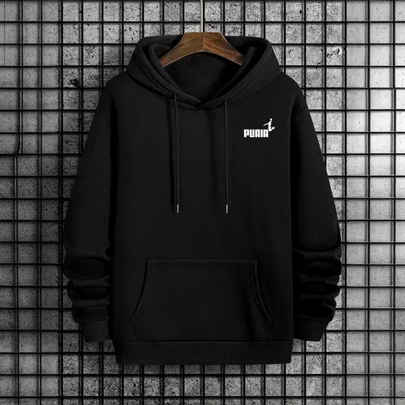 2026 New Men's and Women's Hoodies Urban Casual Fashion Sport Pullover High Quality Solid Color Hooded Sweatshirt